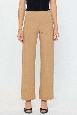 Current Air Kristin High-Rise Trouser Pants Tan