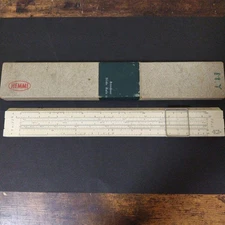 HEMMI No.2664S Slide Rule with Box Used, Some Wear and Writing