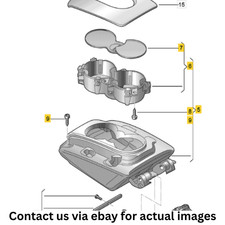 Audi Q7 Mittelkonsole Mittelarmlehne 2007 gebraucht OEM 4L0864205