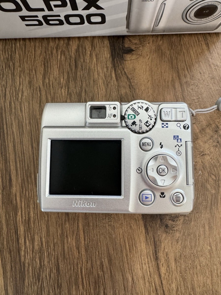 Nikon COOLPIX 5600 5.1MP Digital Camera - Silver for sale