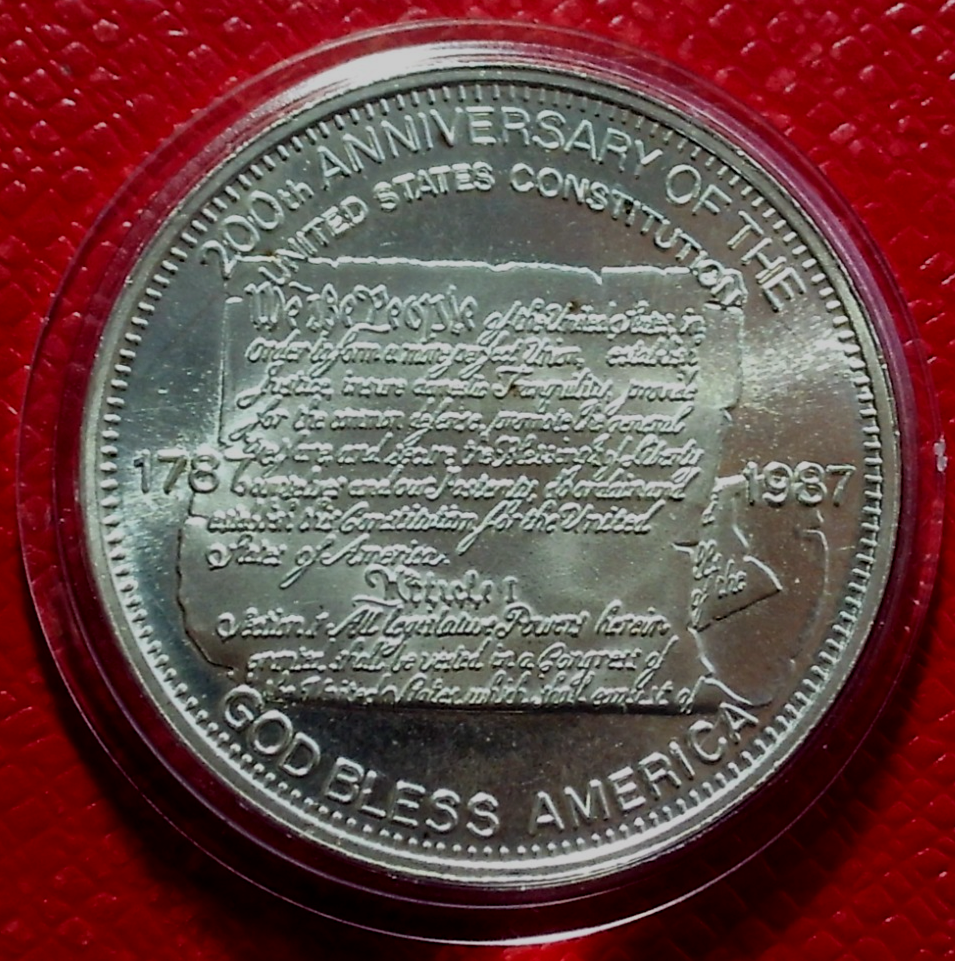1987 Power & Beauty-200th Anniversary US Constitution Round 1 Troy