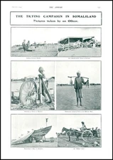 1904 AFRICA Somaliland Wheelwrights Berbera Fisherman Dhow Ekka Cart (83)