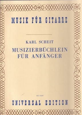 Karl Scheit - Musik Für Gitarre / Universal Edition Notenheft