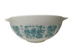New ListingVintage Pyrex Amish Butterprint #443 Turquoise Cinderella Mixing Bowl 2 1/2 Qt