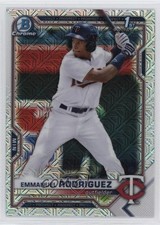 2021 Bowman Chrome Prospects Mega Box Mojo Refractor Emmanuel Rodriguez 07hq