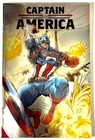 CAPTAIN AMERICA #1 FOIL KAARE ANDREWS VARIANT 2023 MARVEL COMICS NM