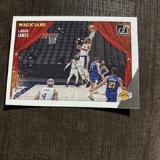 LeBron James 2021-22 Panini Donruss MAGICIANS Insert Card (no.3)