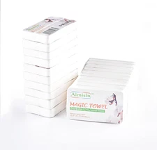 Compressed Towels Disposable Soft Durable Towels 100% Cotton for Home Bathroom T