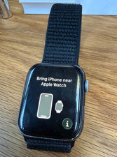 Apple Watch Series 6 44mm Space Grey Aluminum Case with NEW black strap