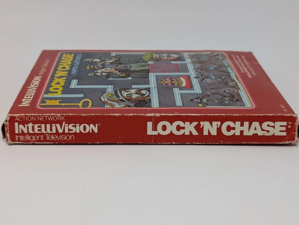 Lock 'N' Chase (Intellivision, 1982) - CIB Complete - Image 4 of 4