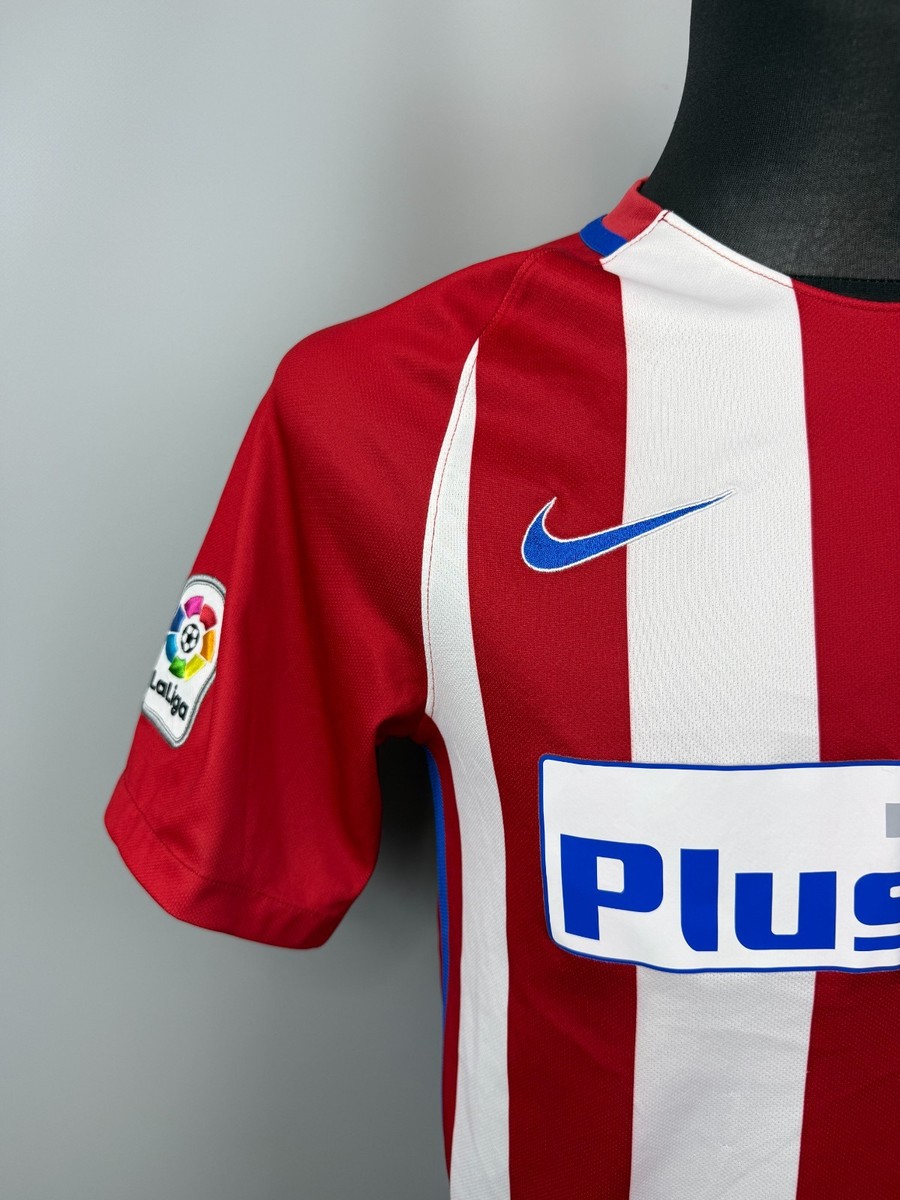 Atletico Madrid Jersey 2016 2017 Home S Shirt Mens Football Nike