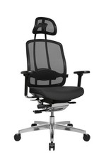 Drehstuhl WAGNER AluMedic 10  schwarz Chefsessel Bürostuhl