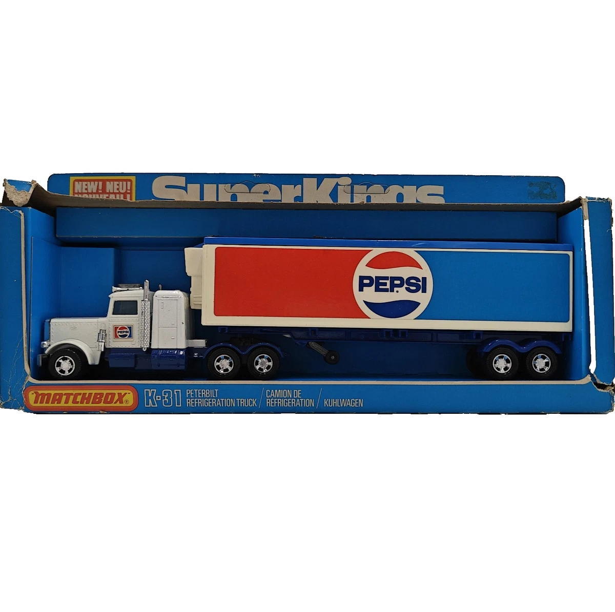 1978年Matchbox K-32 トラックとトレーラーセット Matchbox Superkings Peterbilt Diecast Cars, Trucks & Vans for sale