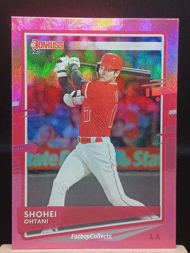 2020 Panini Donruss- Shohei Ohtani HOLO PINK #94