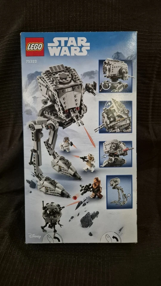 LEGO Star Wars Hoth AT-ST Walker 75322 - Minifigura y droide Chewbacca Foto 3 de 4