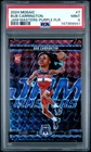 2024 Panini Mosaic Basketball Purple Fluorescent Bub Carrington #7 PSA 9