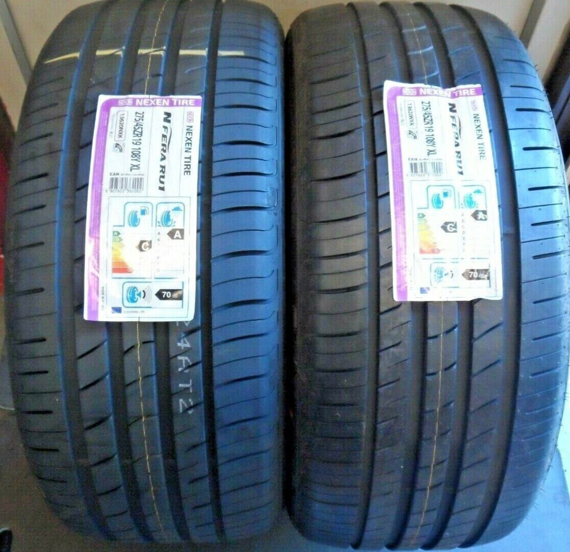 2 X 275 45 19 Nexen NFera RU1 XL 275/45R19 27545R19 Lifetime Warranty