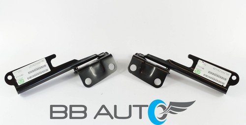 05-14 FORD MUSTANG HOOD HINGES PAIR SET RH & LH NEW STEEL FO1236127 FO1236128 - Picture 2 of 2