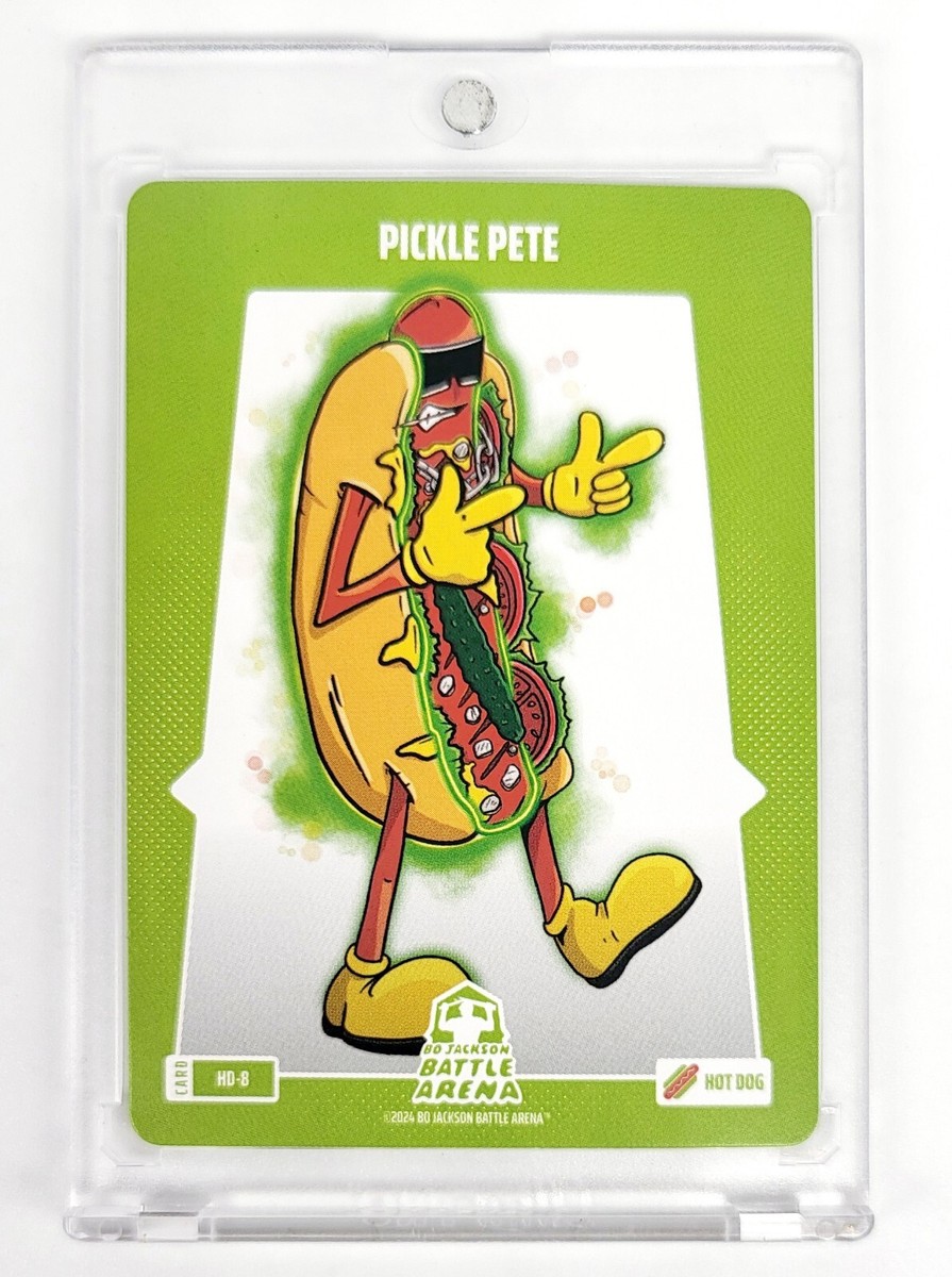 MINT GREEN ENERGY Bo Jackson Battle Arena Hot Dog - Pickle Pete HD