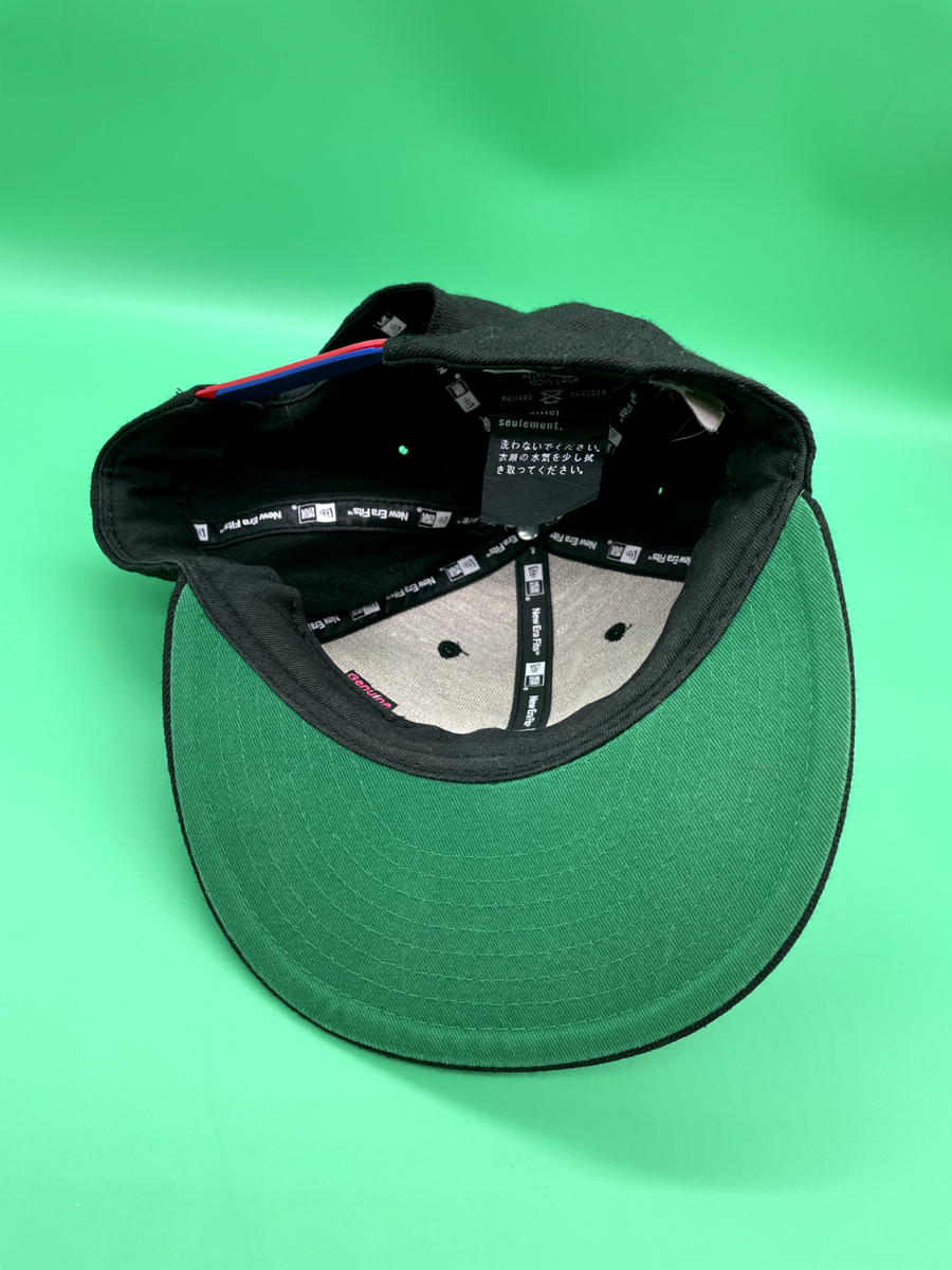 Volcom Mens New Era Hat Cap Snapback Wool Logo Multicolor Letters
