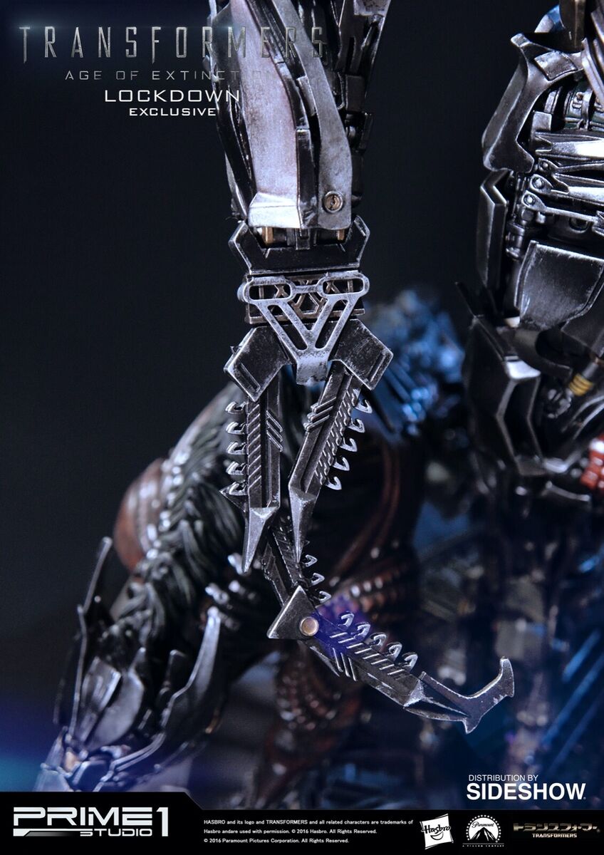 SIDESHOW EXCLUSIVE TRANSFORMER LOST AGE LOCKDOWN STATUE SIDESHOW EXCLUSIVE TRANSFORMER LOST AGE LOCKDOWN STATUE