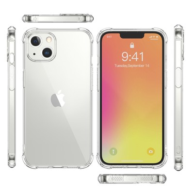 Dünn Transparente Silikon Klar TPU Handy Hülle Schutzhülle Für iPhone 13 Pro Max