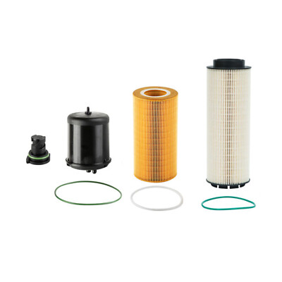 New Oil & Fuel Filter Kit 1948921 1922496 1982821 2277129 For MX-13 EPA13 Engine
