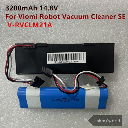 Viomi Robot Vacuum Cleaner SE V-RVCLM21A NEW Original Battery 3200mAh &3 wires - Foto 1 di 3
