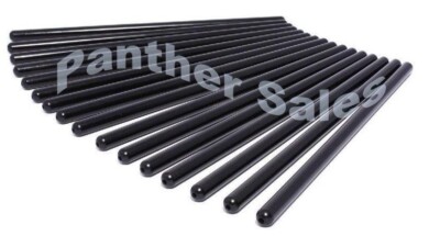 Engine Pro 7.900'' +100 1010 Hardened Pushrods Set SBC 305 350 Chevy Flat Tappets