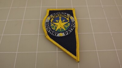 BRAND NEW NEVADA HIGHWAY PATROL Iron On Patch 3'' x 1.75''