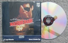 MASQUERADE 1988 LASERDISC LD MINT ROB LOWE ACTION THRILLER