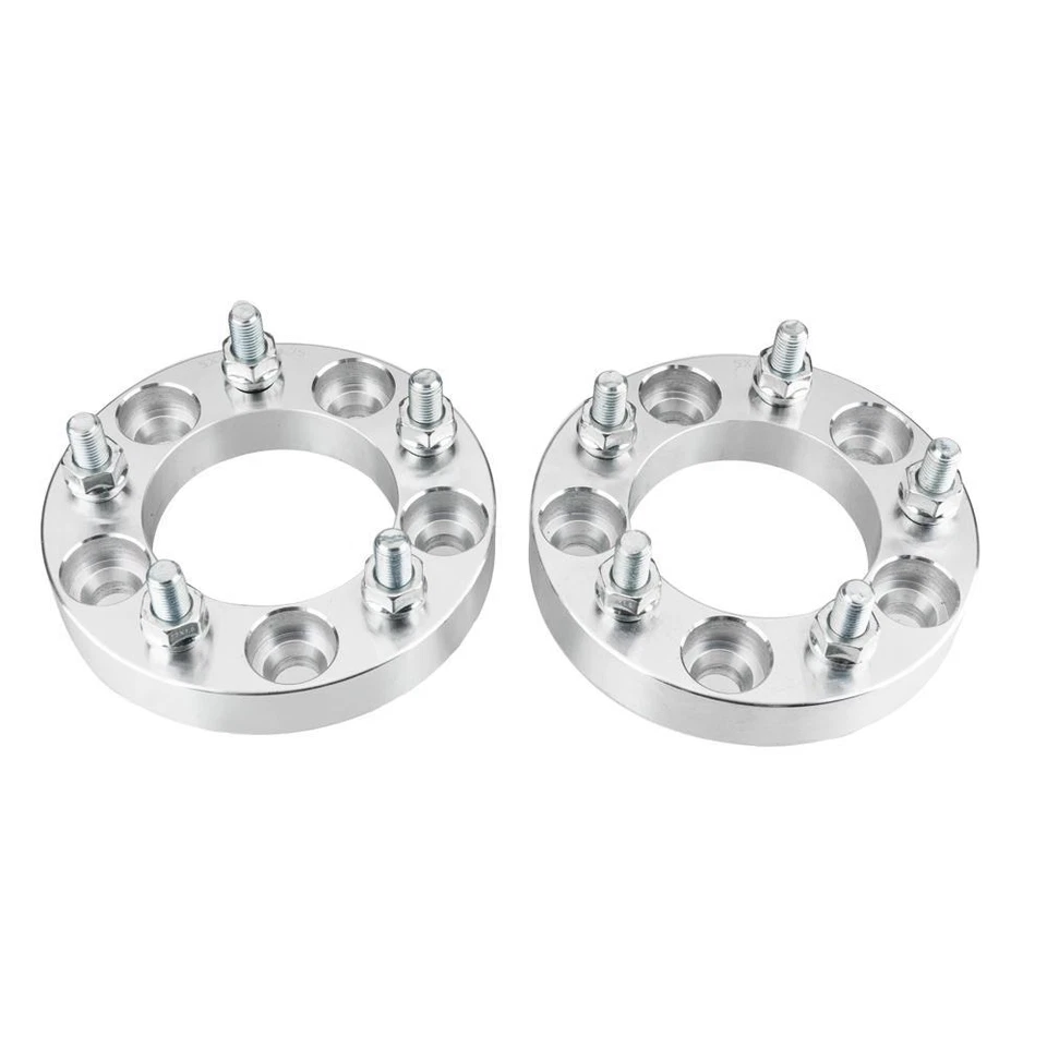 5x4.75 1 inch Fits For Chevrolet Camaro Corvette (2) Wheel Spacers 12x1.5 Studs