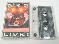 THE POLICE - LIVE Cassette Tape 1995