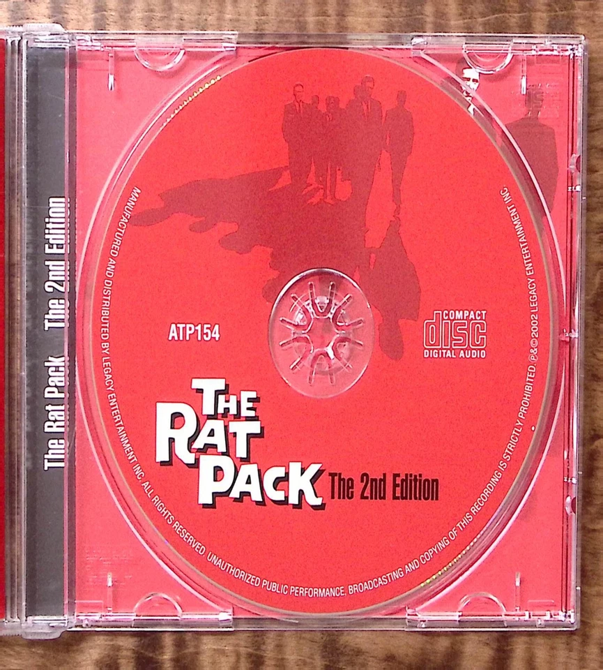 FRANK SINATRA DEAN MARTIN SAMMY DAVIS JR THE RAT PACK THE 2nd EDITION  CD 3191 Foto 4 de 4
