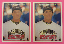 2 - 2016 Topps Heritage Minors, Bradenton Marauders - YEUDY GARCIA