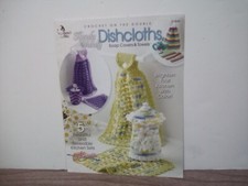 Annie's Attic Crochet on the Double Handy Dandy Dishcloths Soap Cover Towels