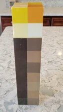 Minecraft Torch Water Bottle 22 oz Zak! Mojang Nice Used Condition