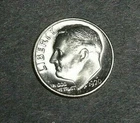 1970-D FRANKLIN D. ROOSEVELT DIME (10c) BU UNCIRCULATED STOCK PHOTO