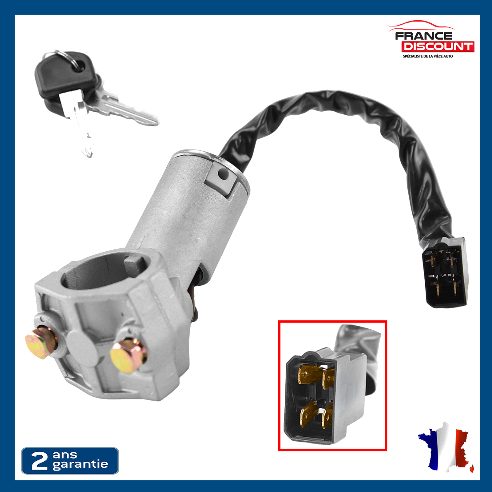Neiman antivol de direction de qualité supérieure pour J5 et Citroën C25 - Référence 4162FL