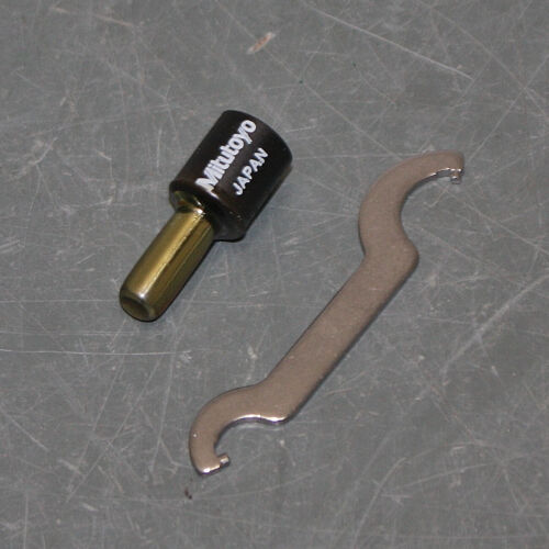 Mitutoyo Micrometer 114-161, 3 Flute, V-Anvil, 1-15mm, 0.01mm Grad., +/-0.004mm - Picture 6 of 8