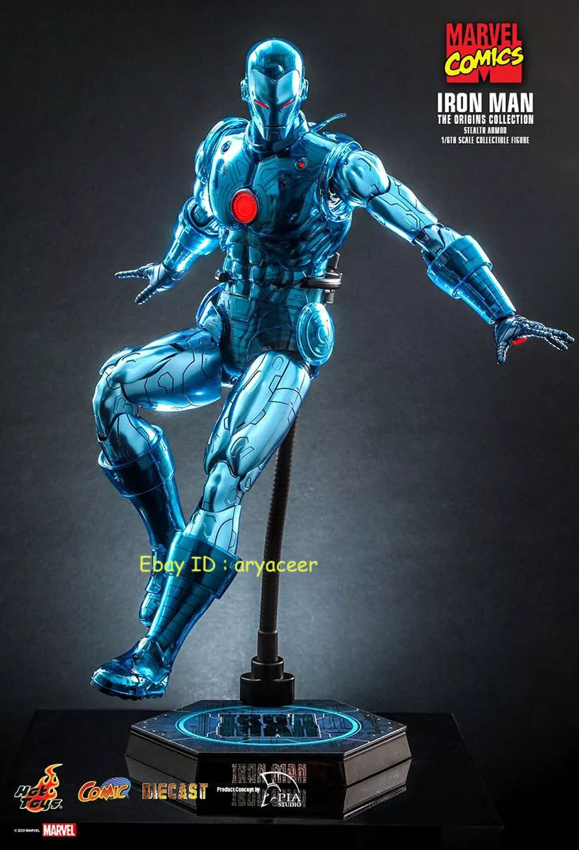 Hot Toys CMS012D46 Marvel Comics Iron Man Stealth Armor 1/6 Figure In Stock