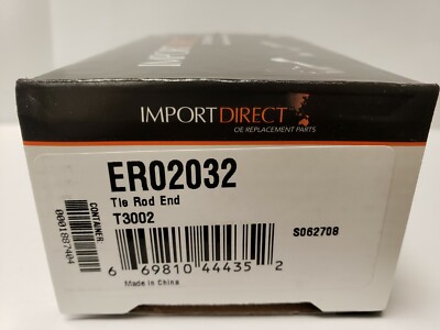 Import Direct Chassis Tie Rod Tie Rod END T3002