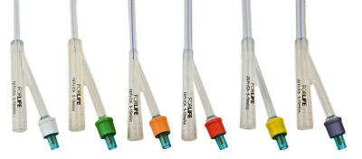 Catetere Foley In Silicone Trasparente A 2 Vie Ch12 4,00mm L 40cm