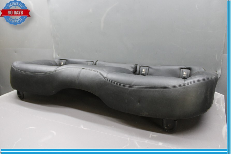 14-17 Maserati Quattroporte M156 Rear Seat Cushion Lower Bottom Black Oem