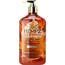 Hempz Body Moisturiser Cream Herbal Hand Vegan Large 500ml Pump Bottle