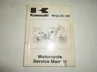 2002 Kawasaki Ninja ZX-12R Service Repair Shop Manual OEM 99924