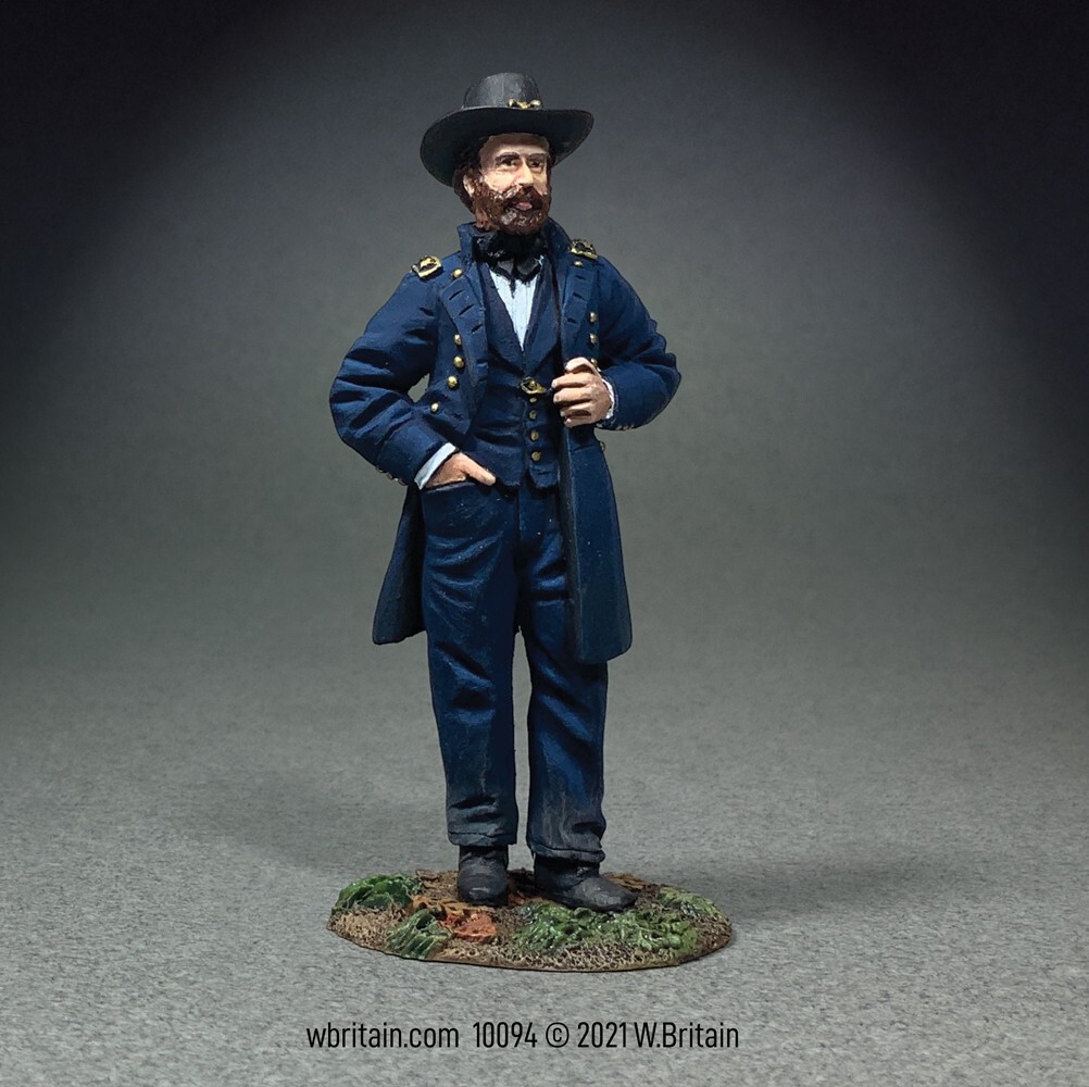 BRITAINS SOLDIERS MUSEUM COLLECTION 10094 - Union General U.S. Grant Painted