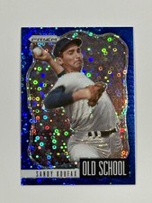 2021 Prizm Sandy Koufax /199 BLUE Donut Circles Old School!!!