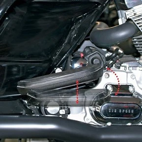 Комплект короткого комфорта для пассажирского пола LA CHOPPERS LA-7090-06 для 09–13 Touring - Изображение 2 из 2