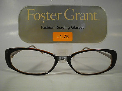 READING GLASSES FOSTER GRANT RADIANCE - BROWN 23-C
